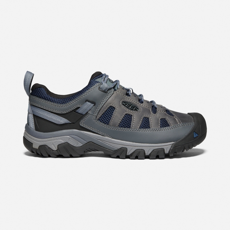 Keen Targhee Vent Shoes - Men's Grey Blue Footwear